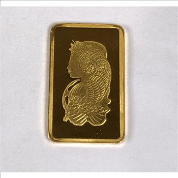1 Gram .9999 Fine Gold Bar*Numbered*Suisse
