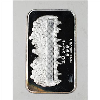 10 grams .999 Fine silver Bar*Lord's Supper