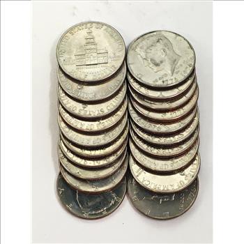 $10 Roll of 1976-D US Bicentennial Kennedy Half Dollars*Majority Of Coins Are High Grade
