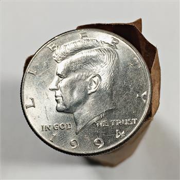 $10 Roll of Mixed Dated Kennedy Half Dollars