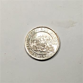 1/10 Troy Ounce .999 Fine Silver Round*Monarch Precious Metals