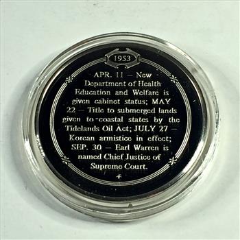 1.2 oz Proof Sterling Silver Historical Commemorative Medallion*Hew Reflects America's Social Consciousness*In Capsule