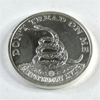 1/2 Troy Ounce .999 Silver Round*Don't Tread On Me*Boston Tea Party