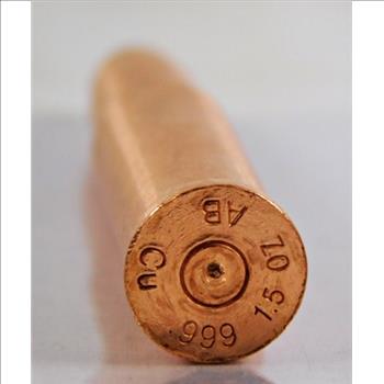 1.5oz .999 Fine Copper Bullet