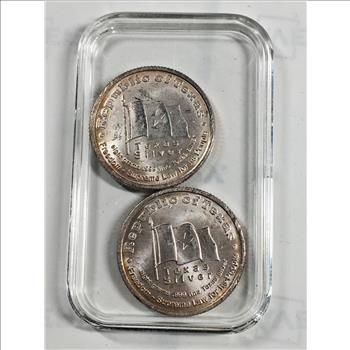 16 Grams .999 Fine Silver in Rounds*Republic of Texas