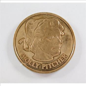 1778 Molly Pitcher - American Revolution - Battle of Monmouth Commemorative Coin/Medal