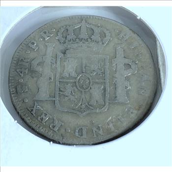 1779 Spanish Silver 4 Real Coin