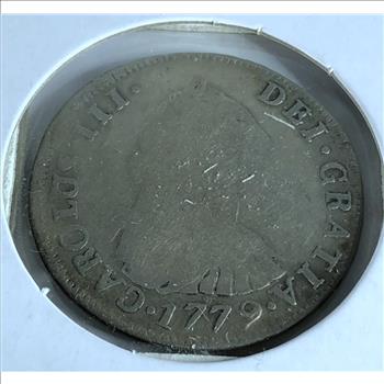 1779 Spanish Silver 4 Real Coin