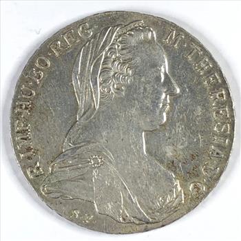 1780 Austria Silver Thaler*Restrike*.7516 ASW oz .8330 Fine Silver