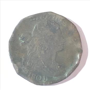 1801 Draped Bust Large Cent
