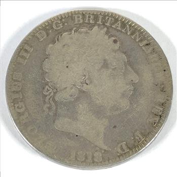 1818 Great Britain Silver Crown*George III Obverse