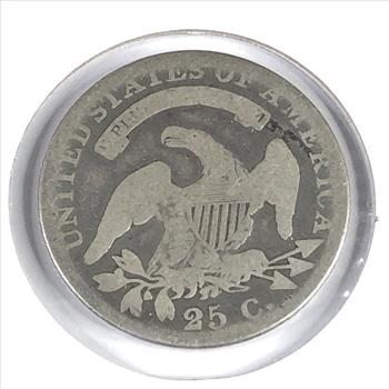 1821 Silver Capped Bust Quarter
