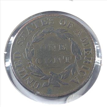 1829 (large letters) Classic Head Large Cent*LIBERTY Fully Visible