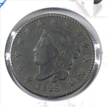 1829 (large letters) Classic Head Large Cent*LIBERTY Fully Visible