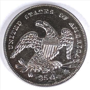 1831 Silver Capped Bust 25c
