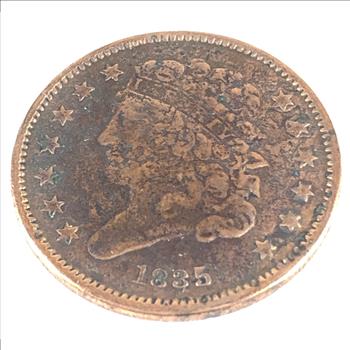 1835 Classic Head Half Cent