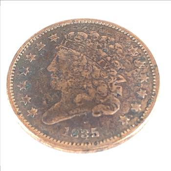 1835 Classic Head Half Cent