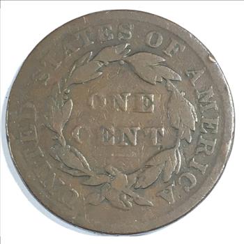 1835 Matron Head Large Cent*LIBERTY Fully Visible