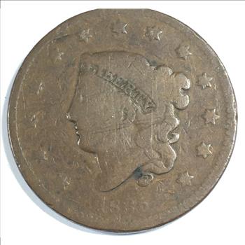 1835 Matron Head Large Cent*LIBERTY Fully Visible