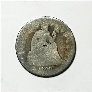 1840 Silver Seated Liberty Dime