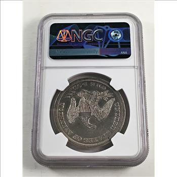 1845 Seated Liberty Silver Dollar*Graded AU55 by NGC