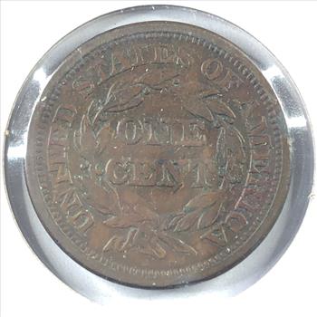 1846 (small date) Braided Hair Large Cent*LIBERTY Fully Visible