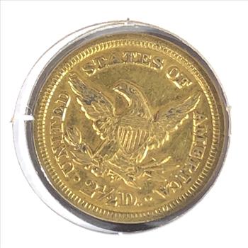 1849 $2-1/2 Liberty Head Gold Quarter Eagle