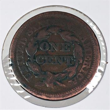 1852 Braided Hair Large Cent