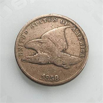 1858 Flying Eagle Cent