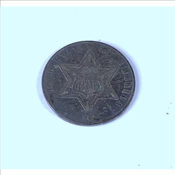 1861 Silver Seated Half Dime Civil war Era Coins are Hard to Find