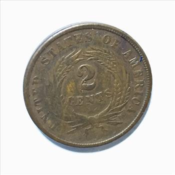 1863 2 Cent Piece*Better Grade