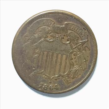 1863 2 Cent Piece*Better Grade