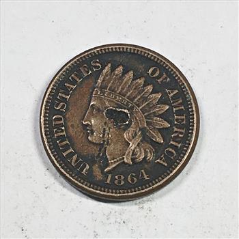 1864 Indian Head Cent*LIBERTY Fully Visible