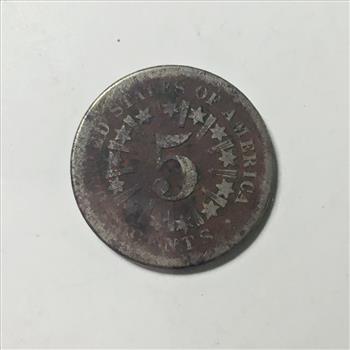 1866 Shield Nickel