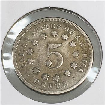 1867 (no rays) Shield Nickel*Better Grade