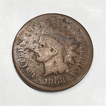 1868 Indian Head Cent