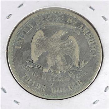 1878-S Silver Trade Dollar*Better Grade Coin*LIBERTY Fully Visible