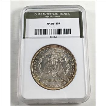 1879 Morgan Silver Dollar*Graded MS67 by NGCSC