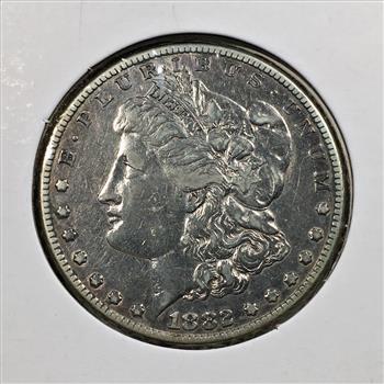 1882 Morgan Silver Dollar