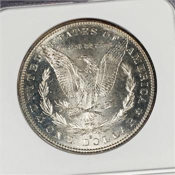 1882 Morgan Silver Dollar*Graded MS66 by NGC