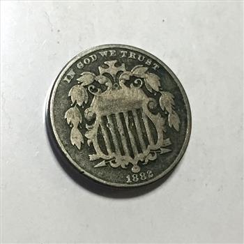 1882 Shield Nickel