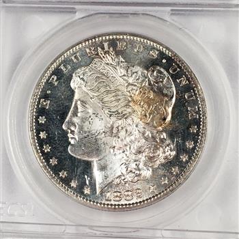 1882-S Morgan Silver Dollar*Graded MS65+ DMPL by SEGS