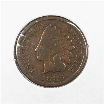 1886 Type II Indian Head Cent
