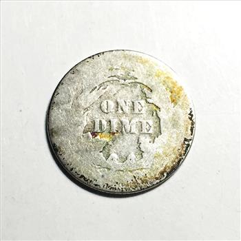 1888 Silver Seated Liberty Dime