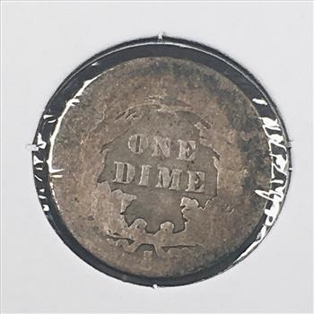 1888 Silver Seated Liberty Dime