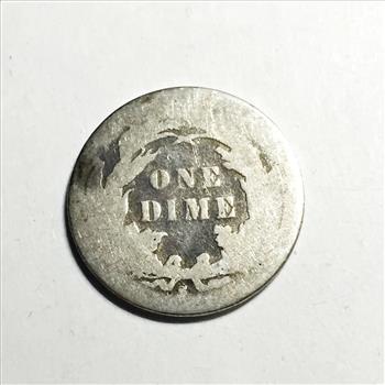 1888-S Silver Seated Liberty Dime