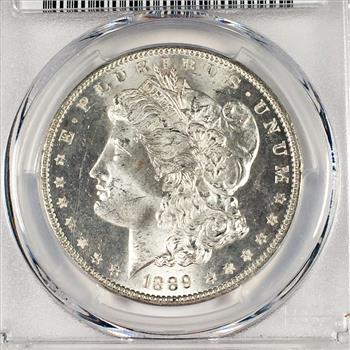 1889 Morgan Silver Dollar*Graded MS65+ by PCGS