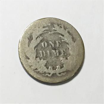 1889 Silver Seated Liberty Dime