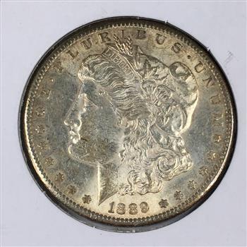 1889-S Morgan Silver Dollar*High Grade*Rainbow Tone*Struck at San Francisco