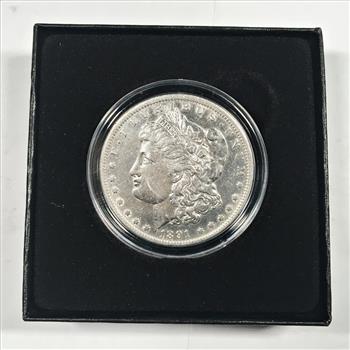 1891-O Morgan Silver Dollar*Struck at New Orleans*In Capsule and Gift Box